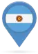 Cordoba, Argentina Location Marker