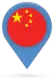 Beijing, China Location Marker