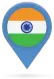 New Delhi, India Location Marker