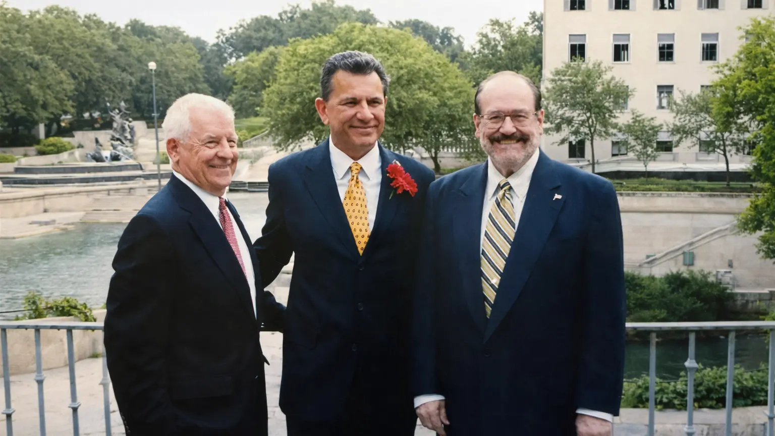 The founders of Industrial Info Resources (from left): Paul Brennen, Ed Lewis, Gene DeWree