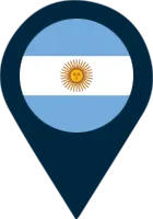 Cordoba, Argentina Location Marker