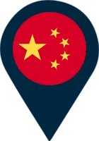Beijing, China Location Marker
