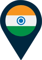 New Delhi, India Location Marker