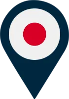 Japan Location Marker