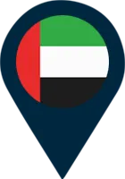 Dubai, UAE Location Marker