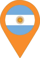 Cordoba, Argentina Location Marker