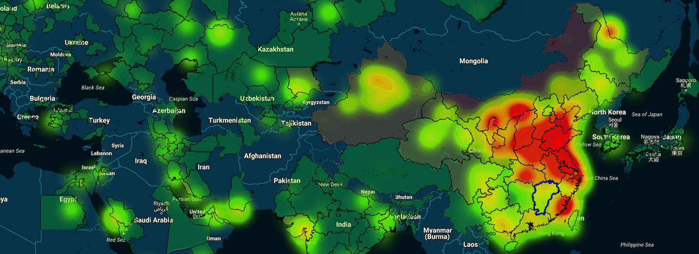Density and Heat Mapping by Total Investment Value