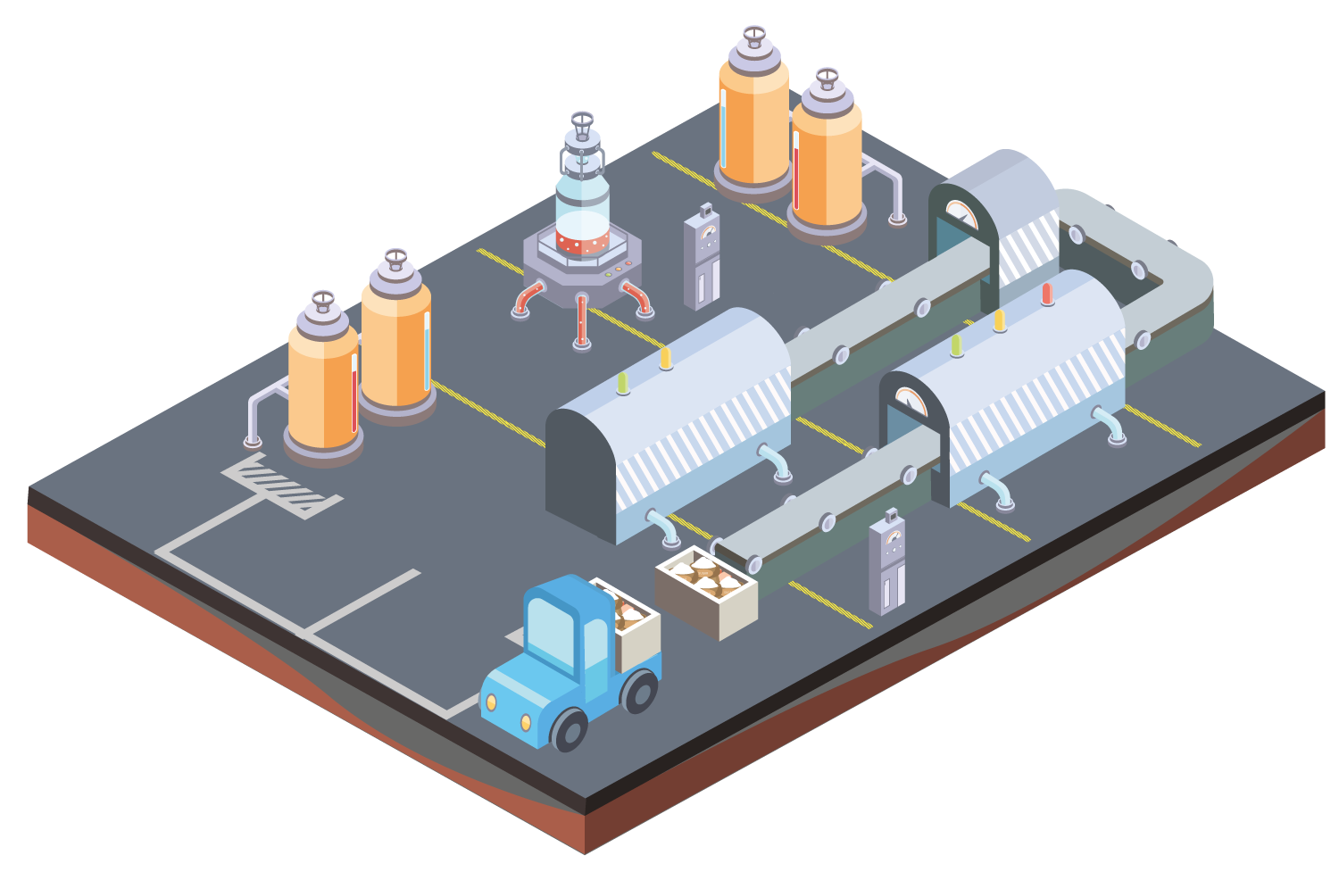 sugar factory process