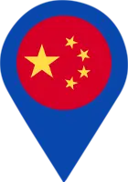 Beijing, China Location Marker