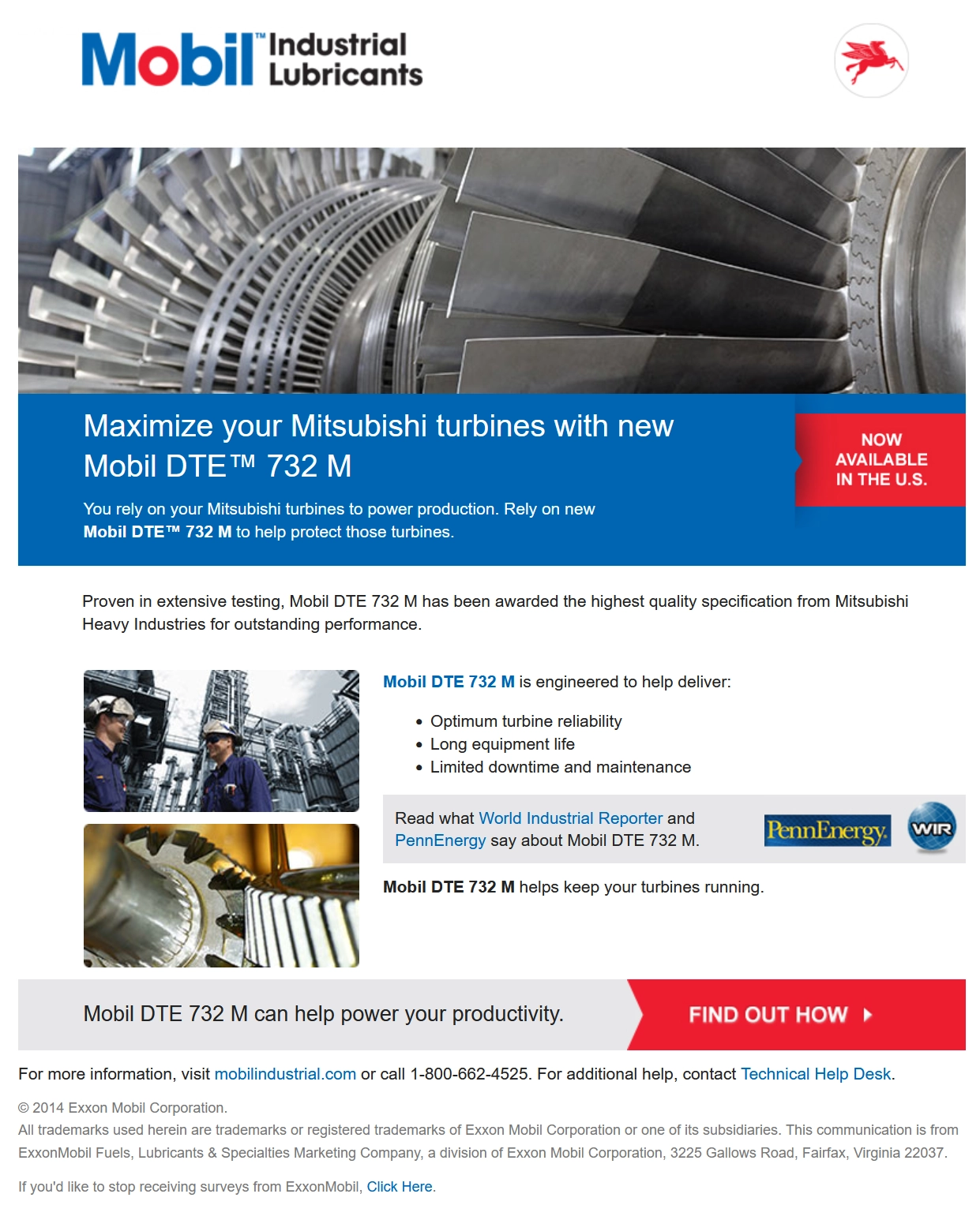 Exxon DTE advertising example